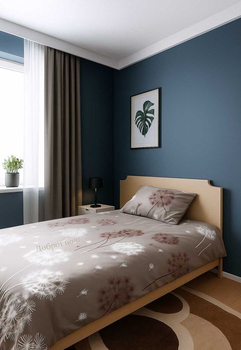 Постільна білизна, двоспальні комплекти, простирадло-чохол на резинці