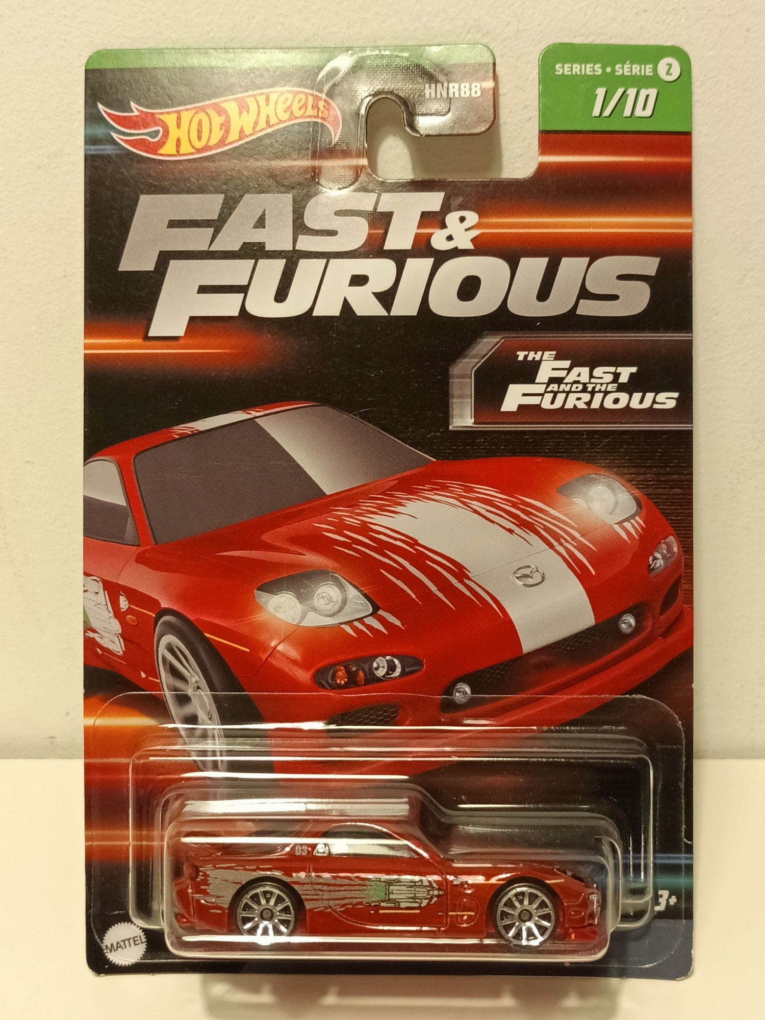 Hot Wheels '95 Mazda RX-7 Fast & Furious Seria Z