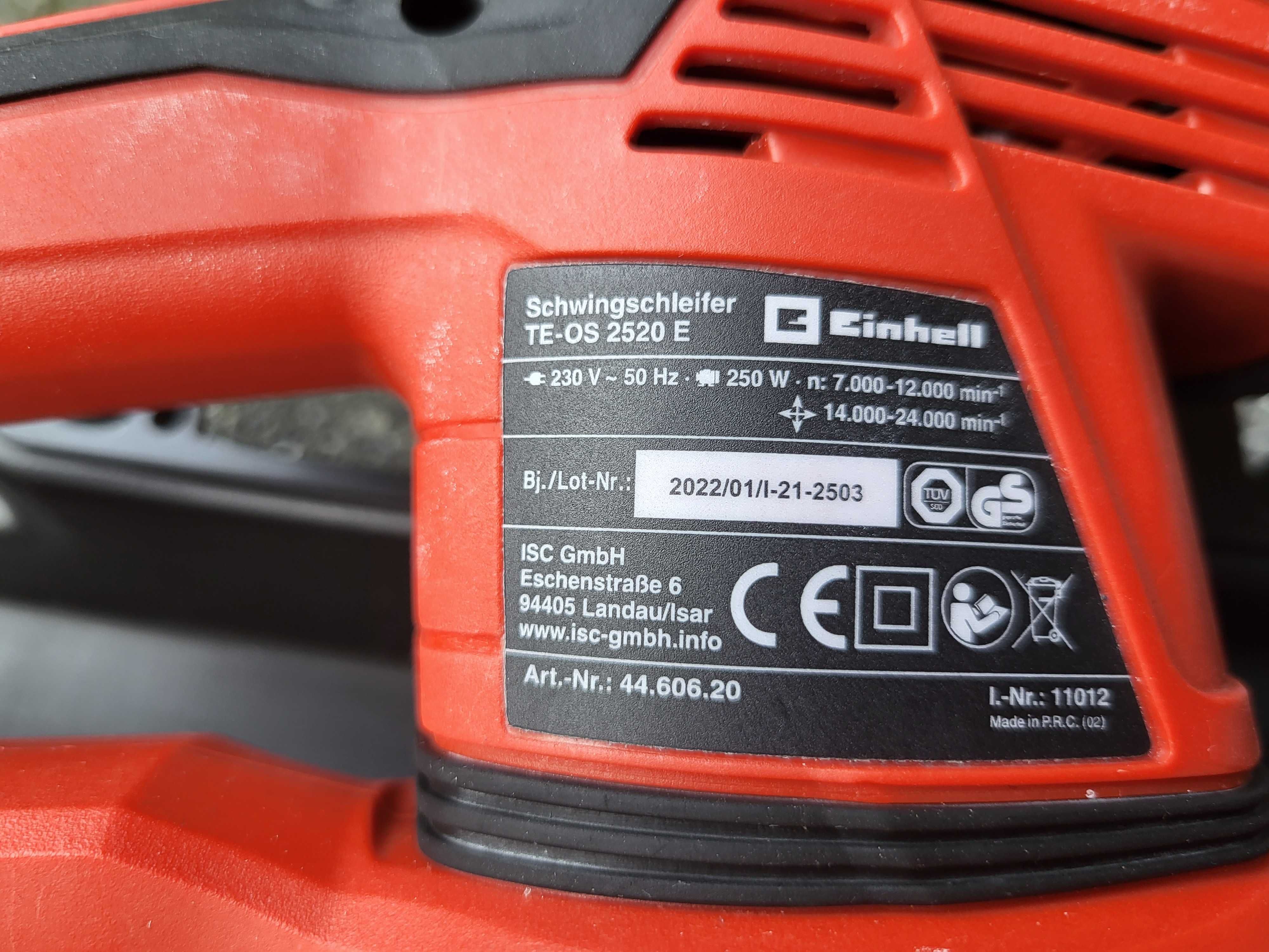 Szlifierka oscylacyjna Einhell TE-OS 2520E