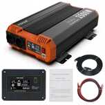 Інвертор FCHAO КSC-2500W з чистою синусоїдою 12V, 2500Вт + подарунок