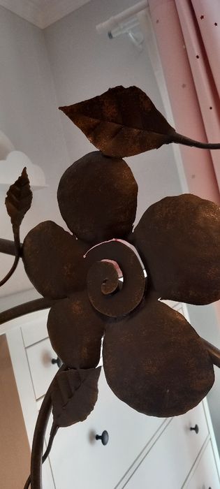 Cama de Metal de corpo e meio
