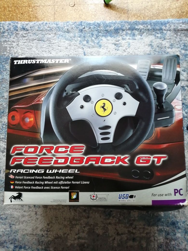 Force feedback Gt racing weel
