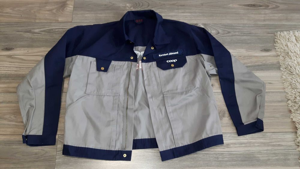 MASCOT WORKWEAR kurtka bluza robocza jak NOWA szaro niebieska rozm.60