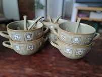 Zestaw ceramicznych miseczek - 6 sztuk
