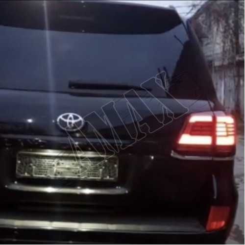 Задние фонари (LED DESIGN 2020 - all smoke)Toyota Land Cruiser 200 08+