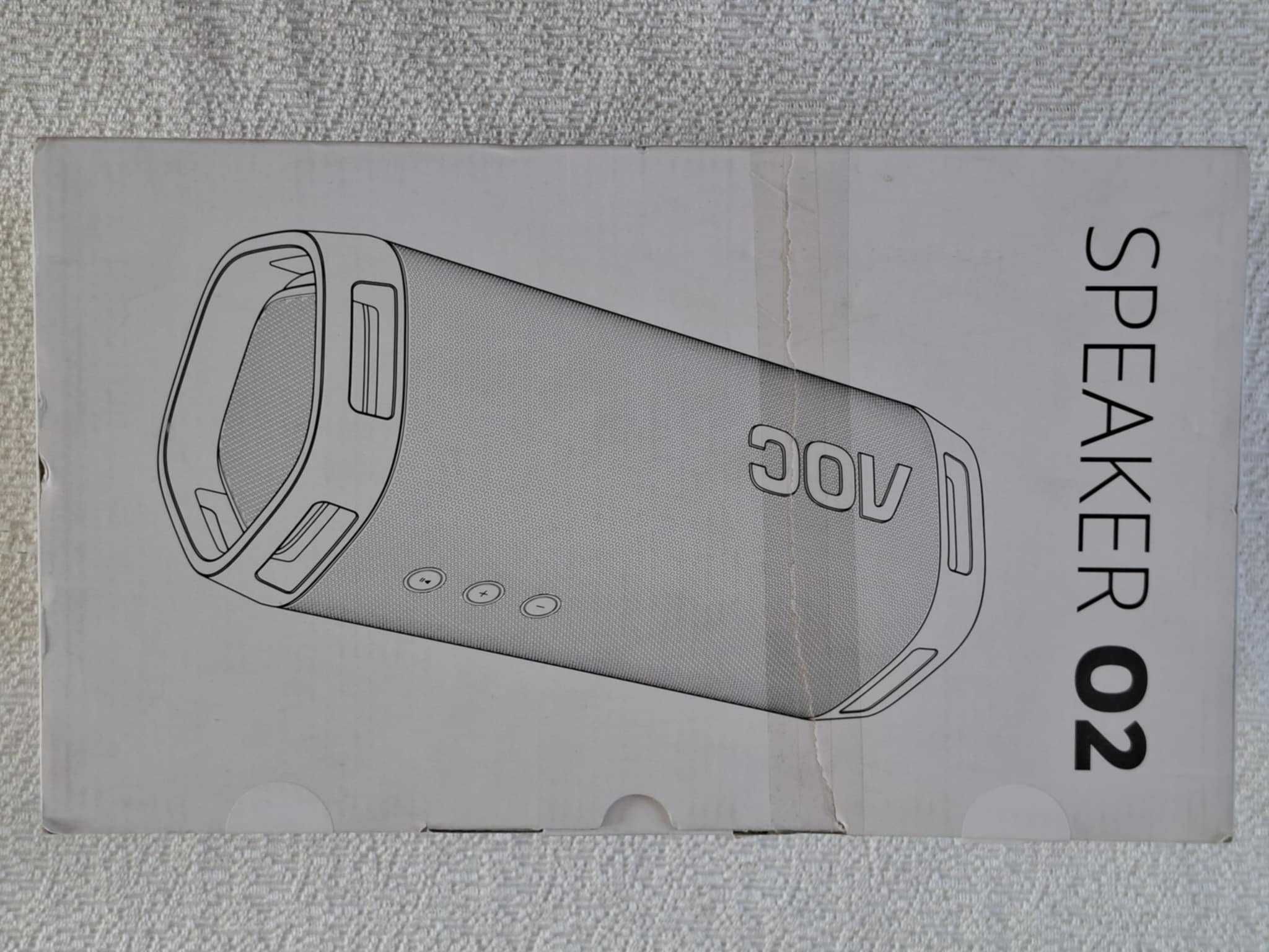 Bezprzewodowy głośnik mobilny AOC O2 Niebieski - Bluetooth
