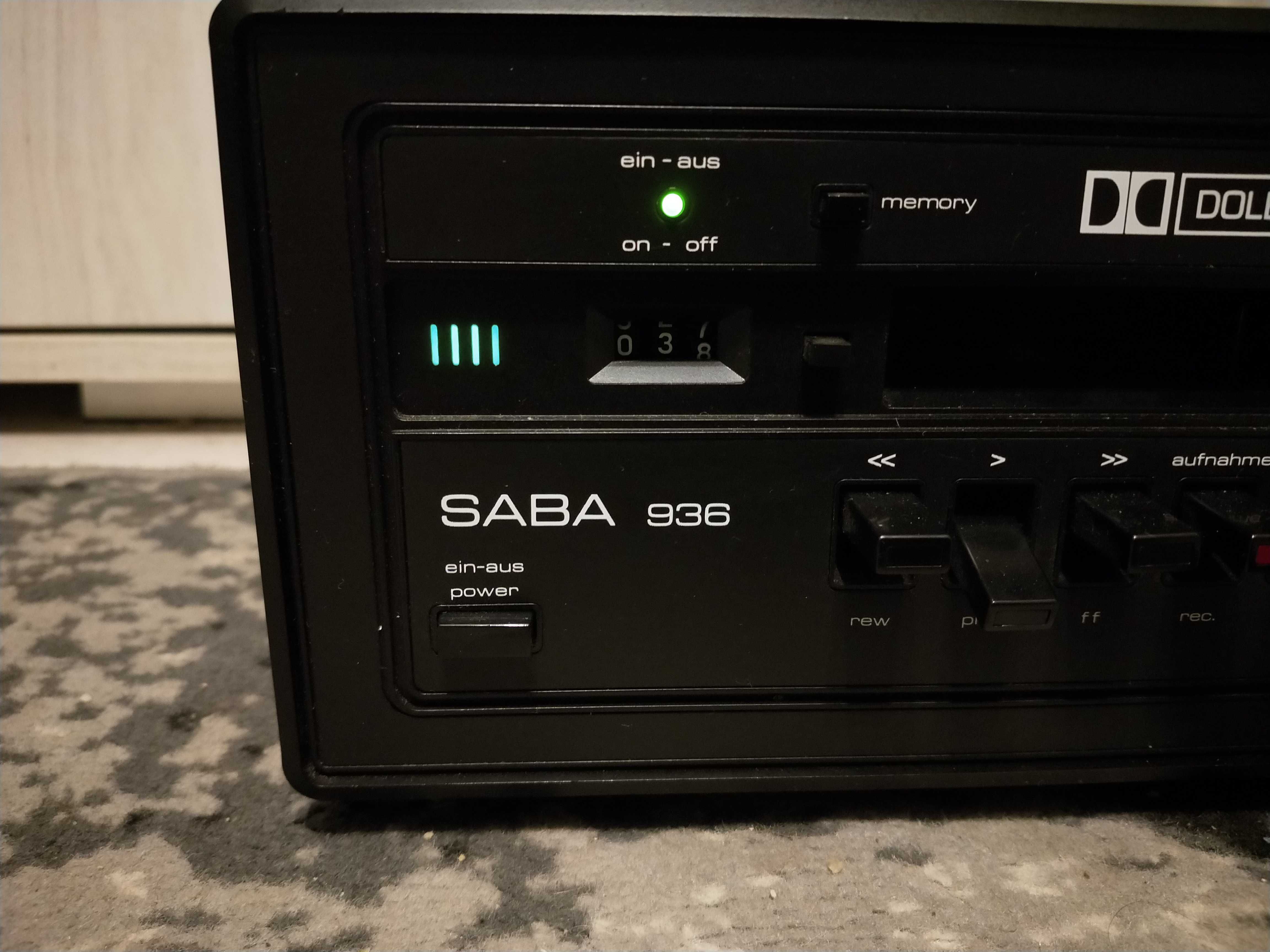 Magnetofon kasetowy SABA 936