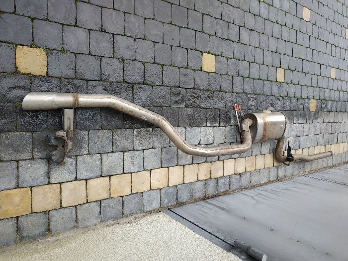 VW Passat B7 Б7 1.6 1,6 tdi Вихлопна труба глушник