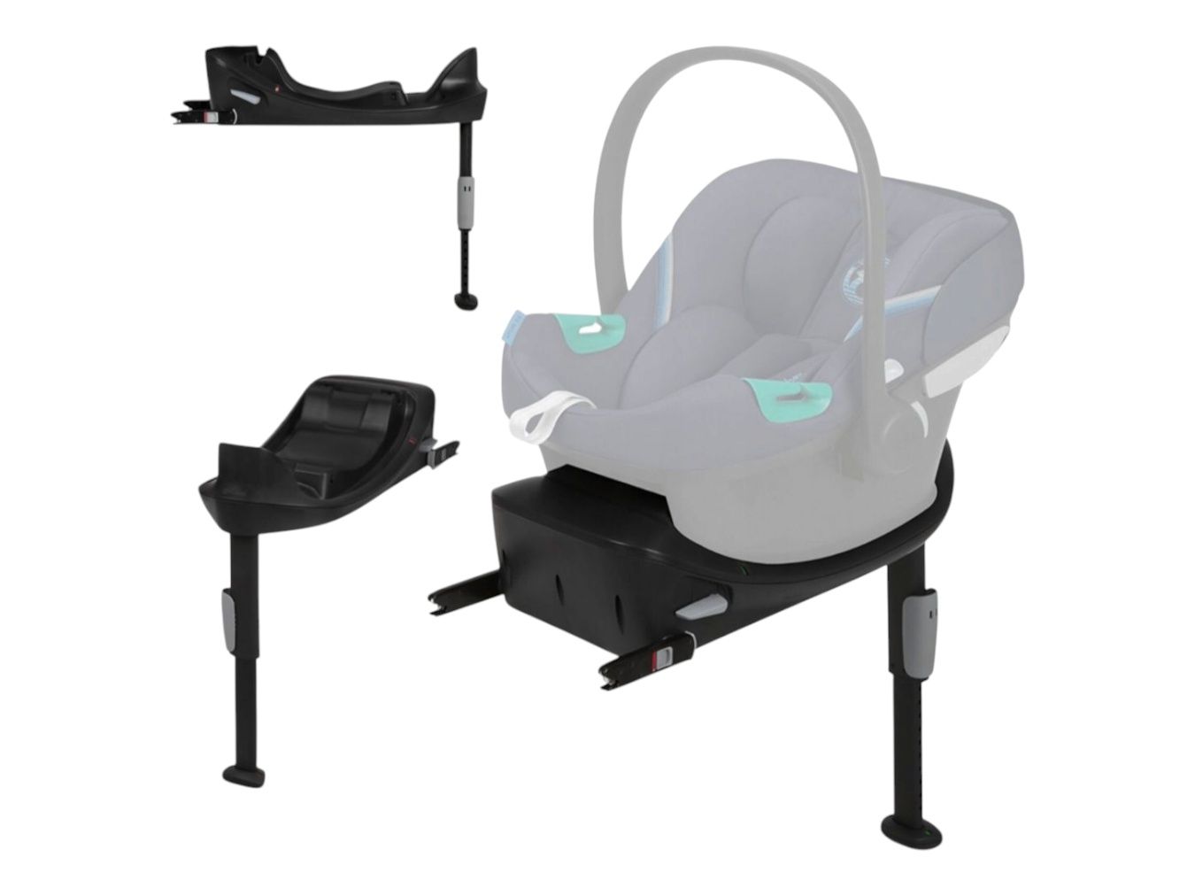 Cybex eos коляска 4в1+автокрісло Cybex+база+адаптери