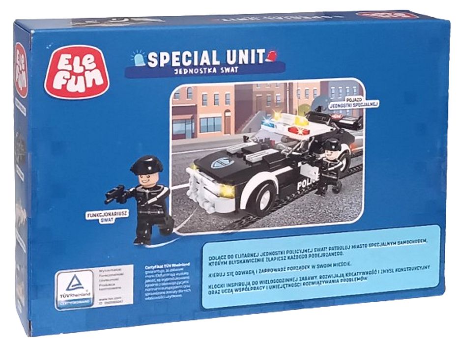 Klocki Elefun Special Unit - Jednostka SWAT C0542A