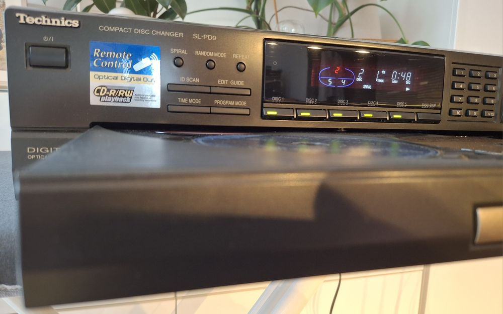 Technics CD zmieniarka SL-PD9 z pilotem