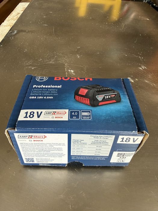 Batterie bosch 18v 4.0 Ah nova