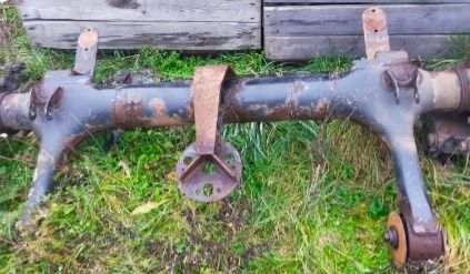 Osie naczepy mercedes