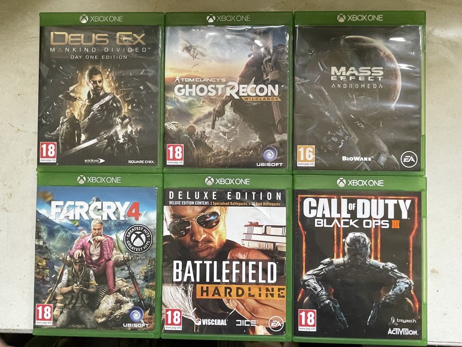 Продам лотом ігри xbox one