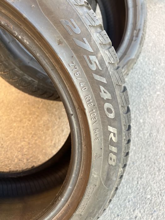 Pirelli sottozero 245/45/18 275/40/18