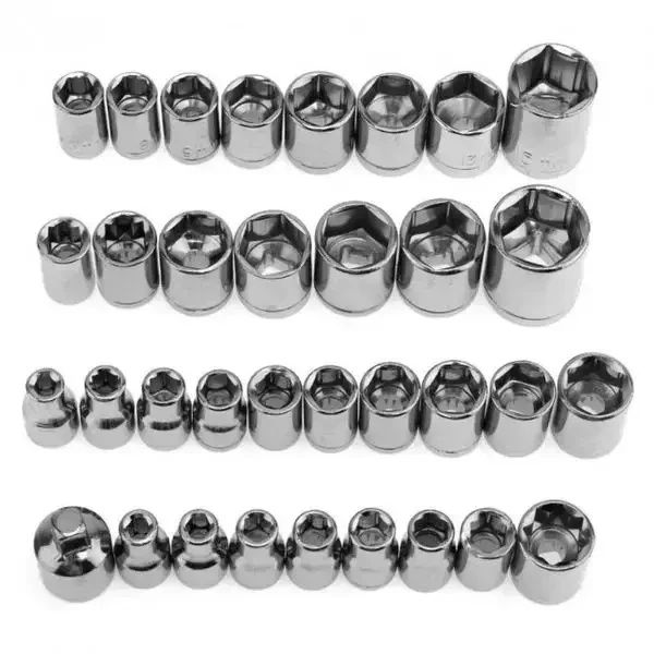 Набор инструментов 46 предметов трещетка головки