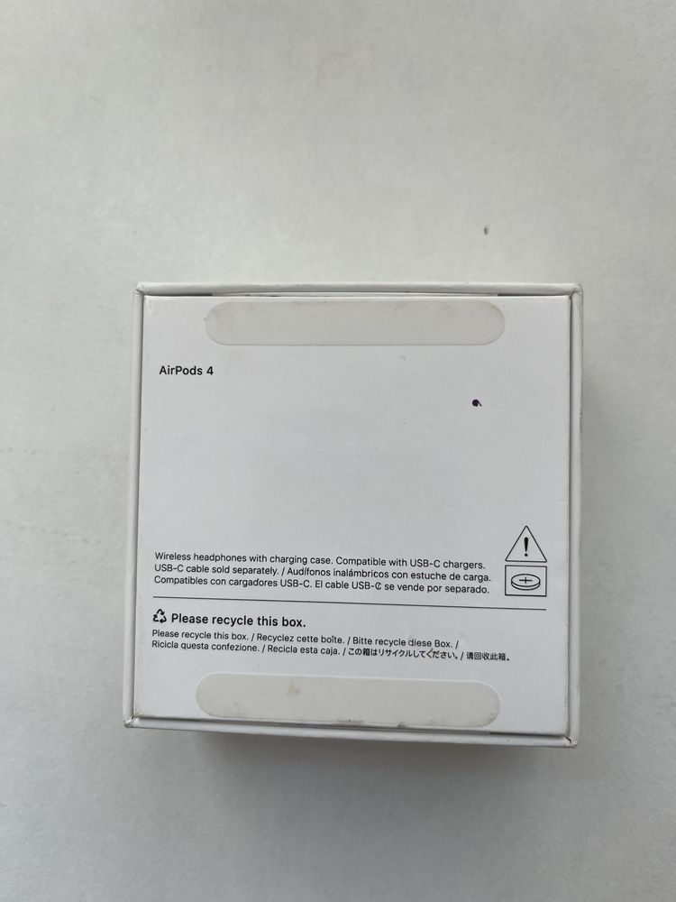 Airpods 4 без шумоподовление на гарнтии original