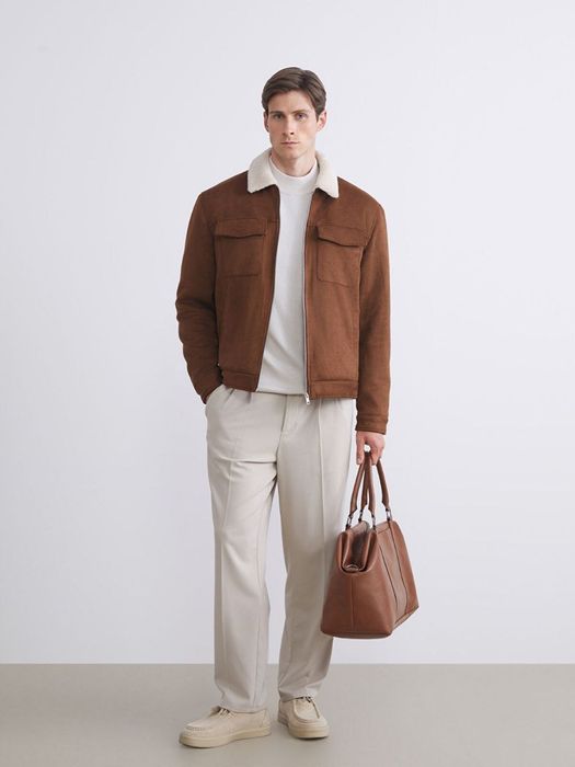 Куртка lCW VISION дублянка дублёнка куртка LC WAIKIKI Слім пальто