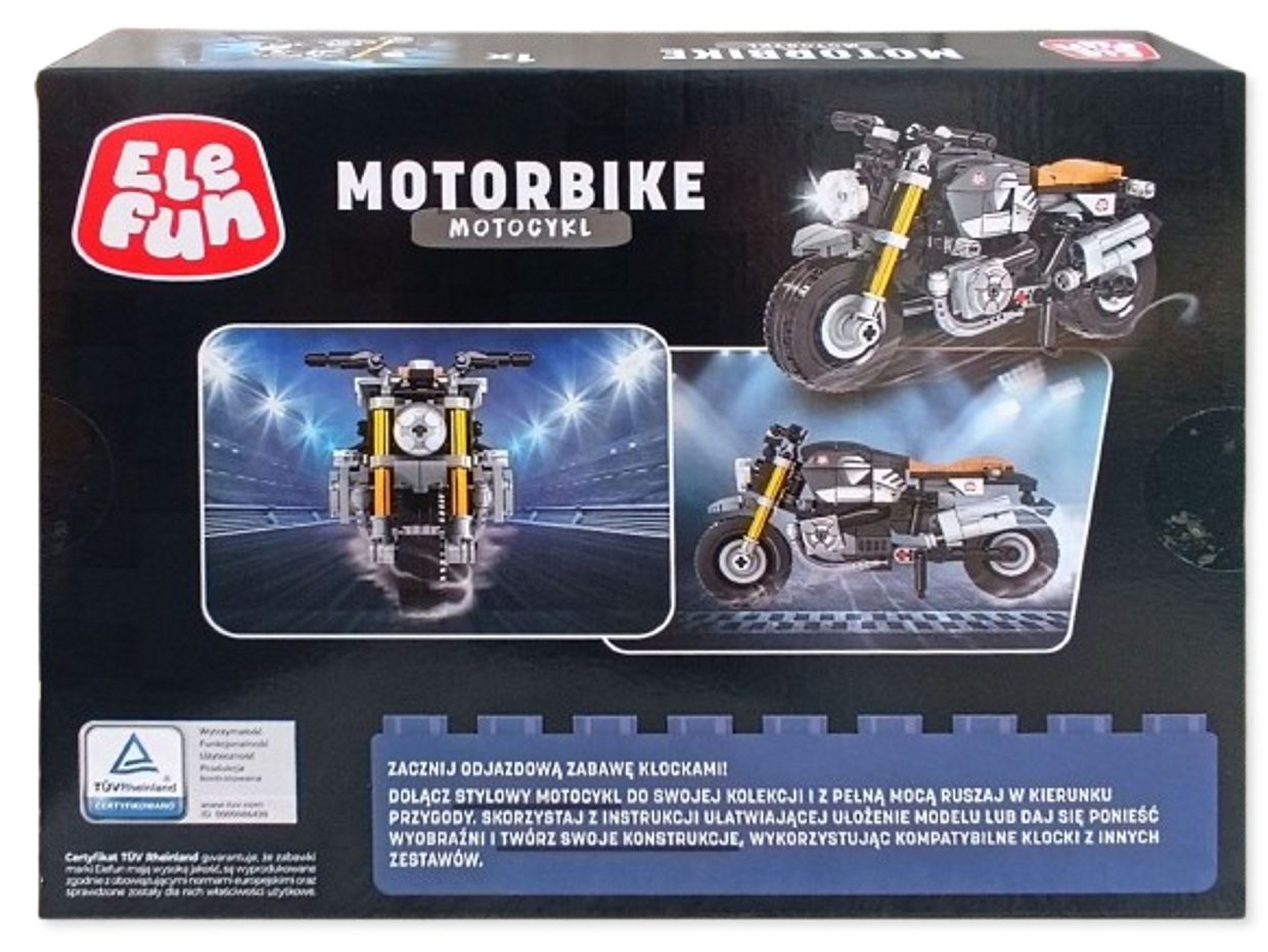 Klocki Elefun - Motorbike - Motocykl 8820