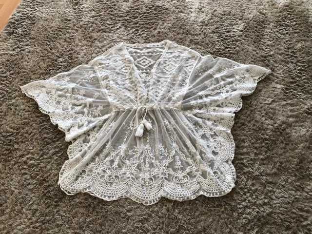 Pancho damskie na kostium kąpielowy