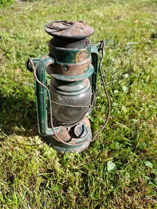 Lampa naftowa Jupiter-1 retro vintage PRL