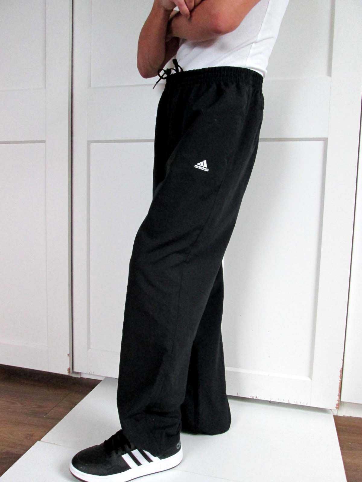 Spodnie adidas XL parachute Ballon  baggy hip-hop rap Eminem Y2K