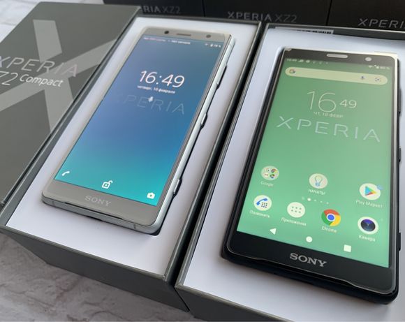 ꧁ НОВИЙ -  Sony Xperia XZ2 compact - Black/Silver/Green (XZ,XZ1,XZ3) ꧂