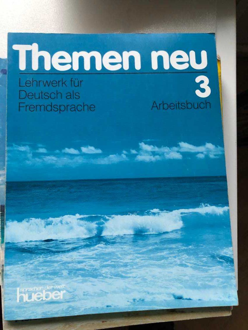 Themen neu Lehrwerk fur Deutsch als Fremdsprache. arbeitsbuch. hueber