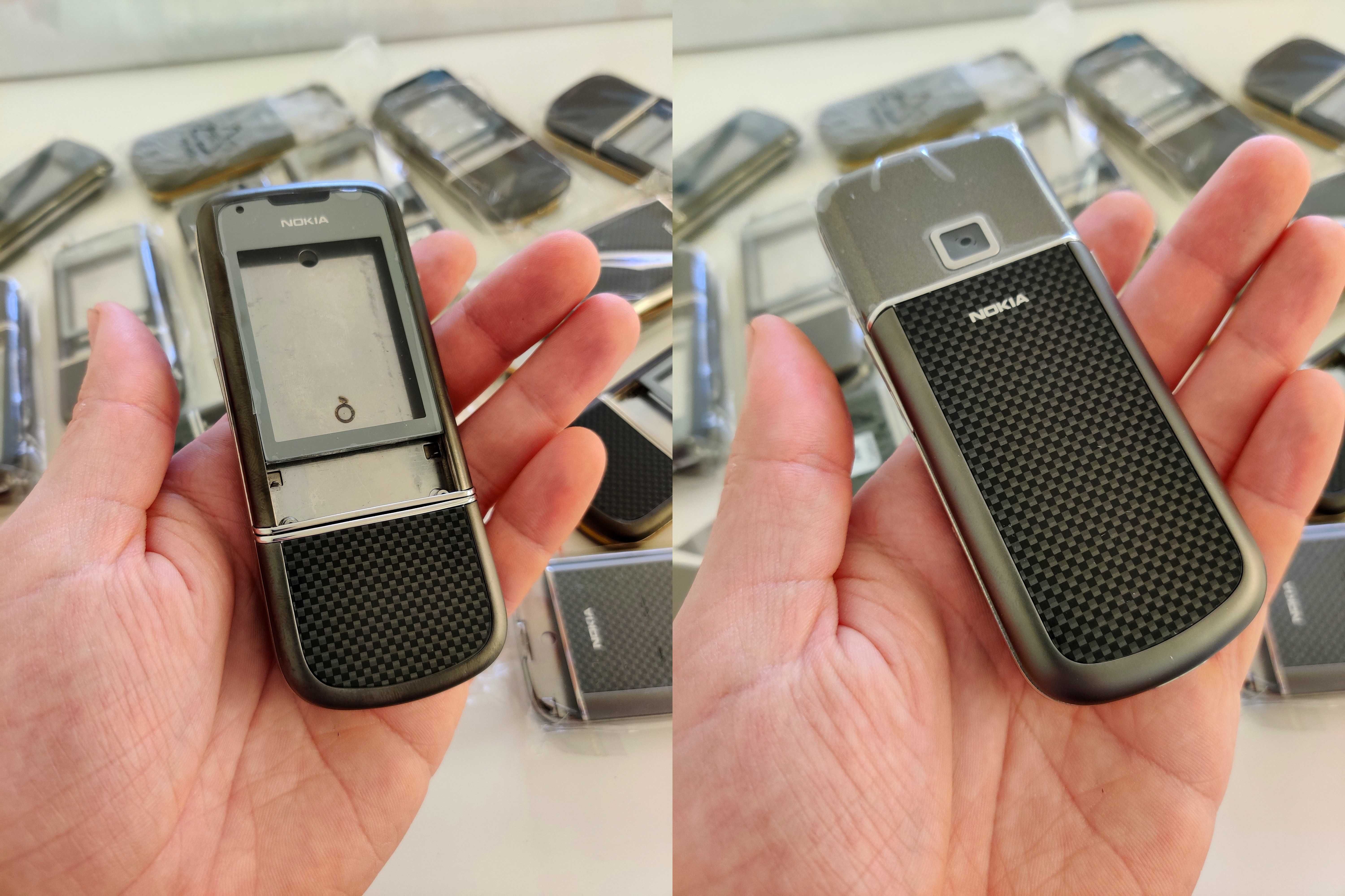 КОРПУСА Nokia 8800 CARBON Arte (8800 Carbon Arte Gun Metall)!