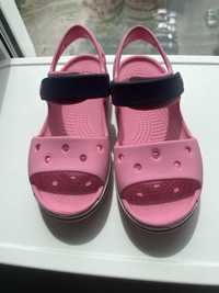 Crocs, крокси-босоніжки, сандалі на дівчинку р. 13