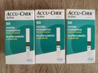 Accu-check active, 2 opakowania paski testowe, 2x 50 testów paskowych