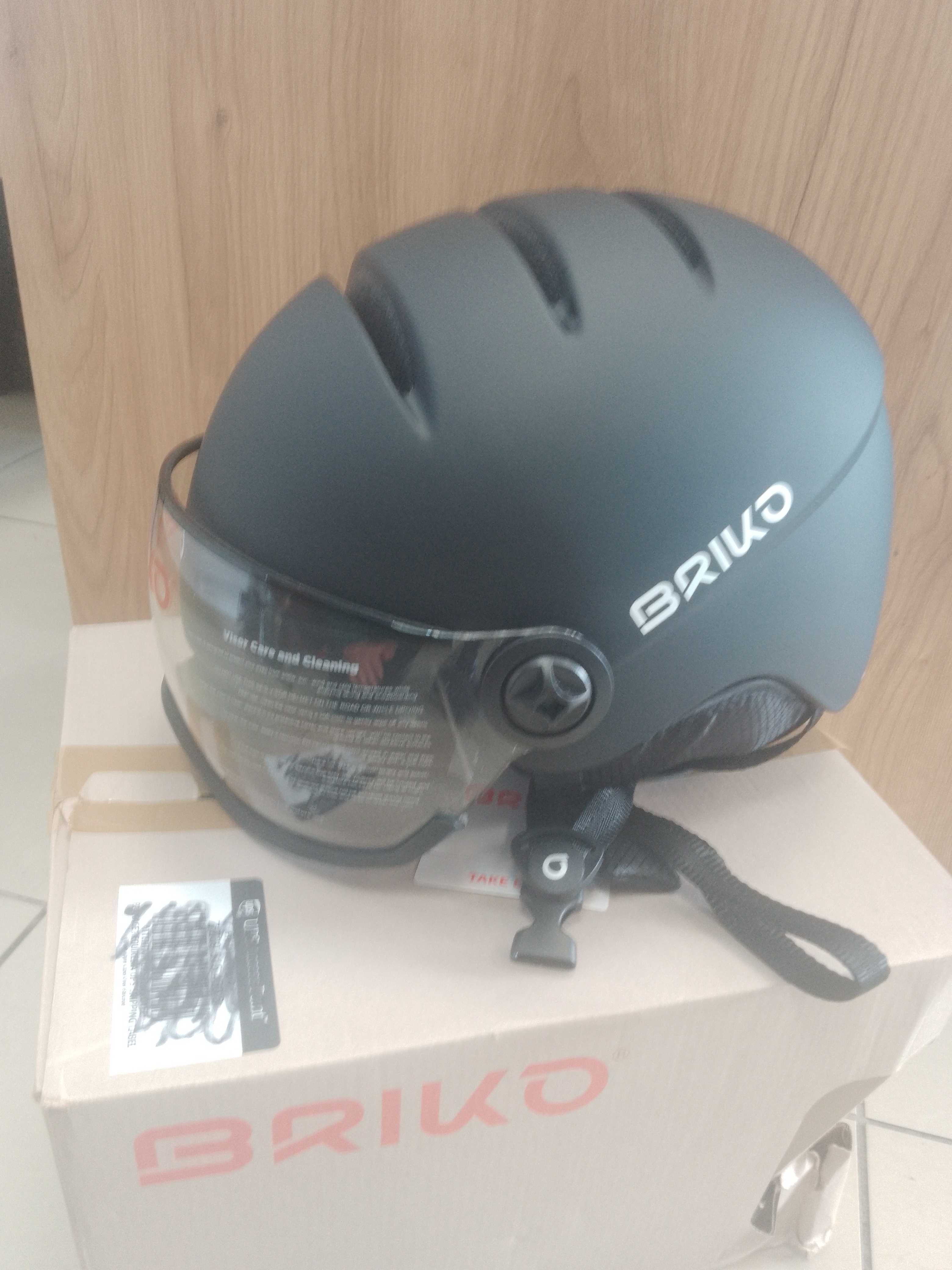 Kask narciarski Briko visor