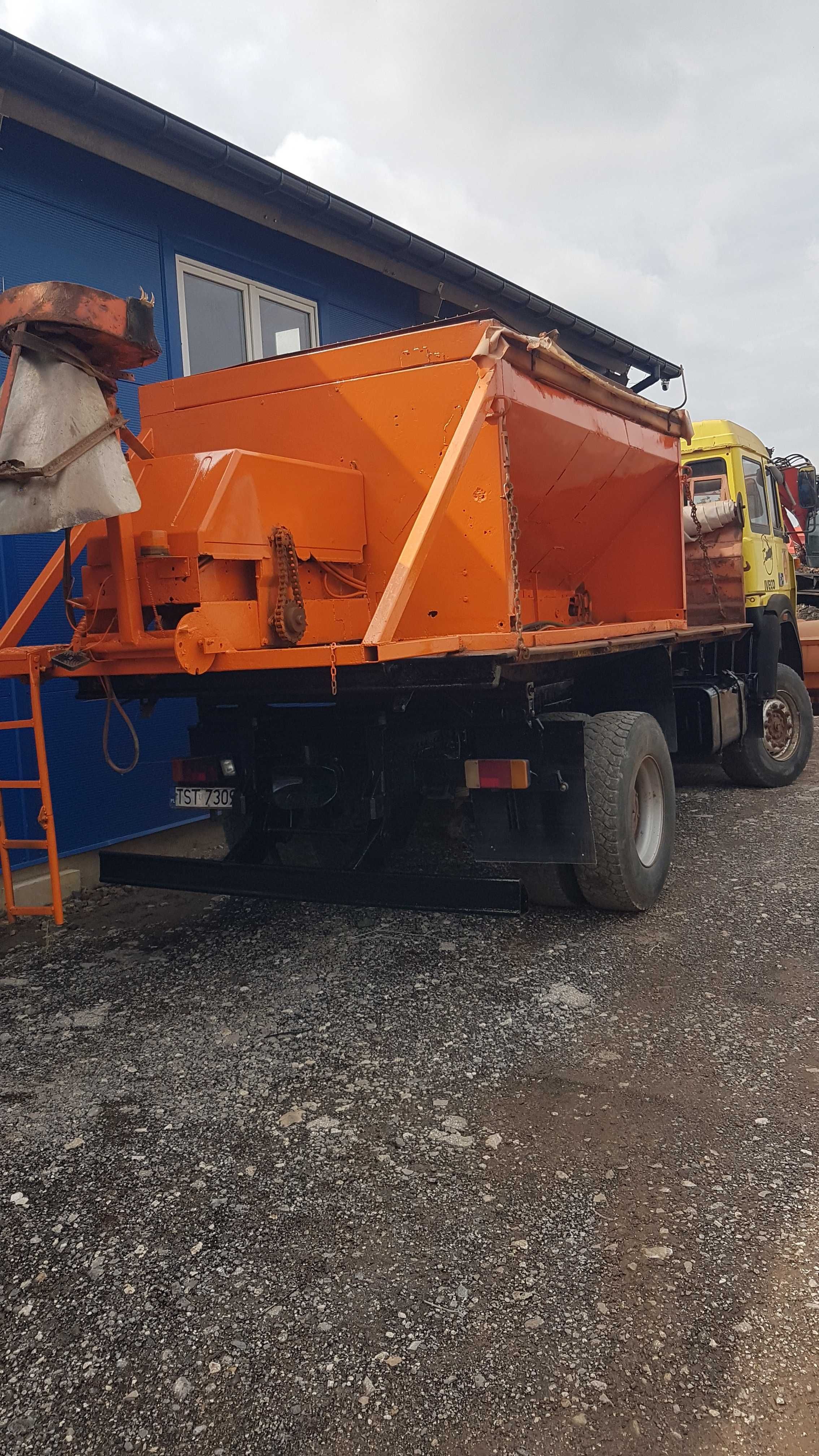 Iveco Magirus 4x4 kiper piaskarka