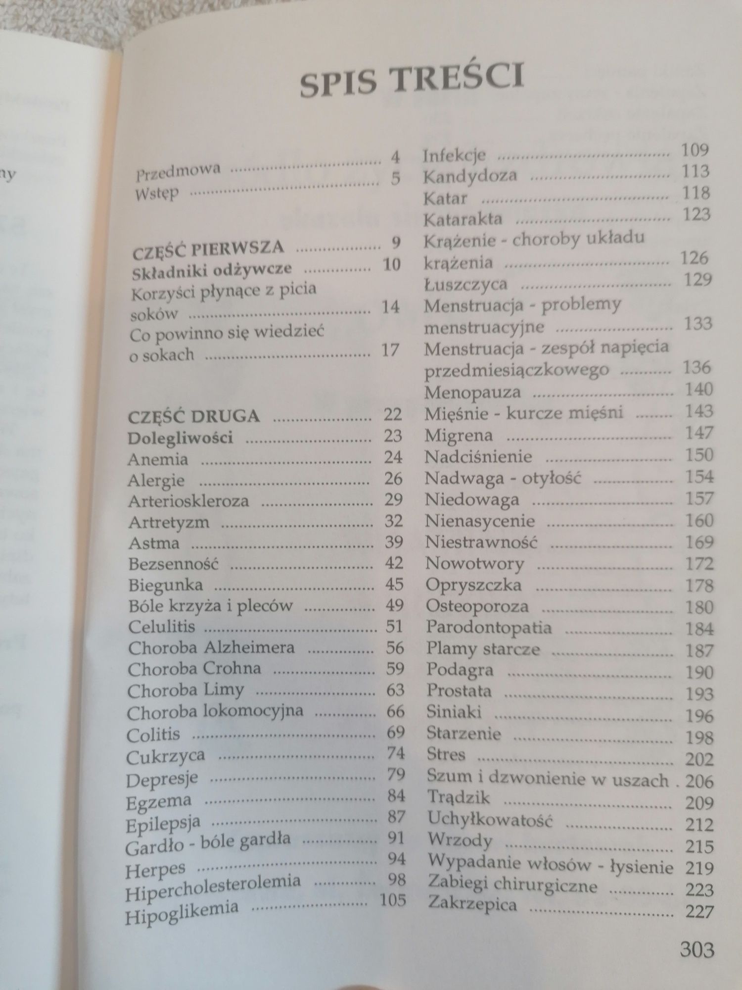 Soki źródło życia i zdrowia