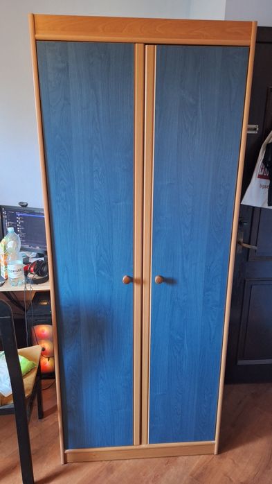 Szafa niebieska używana