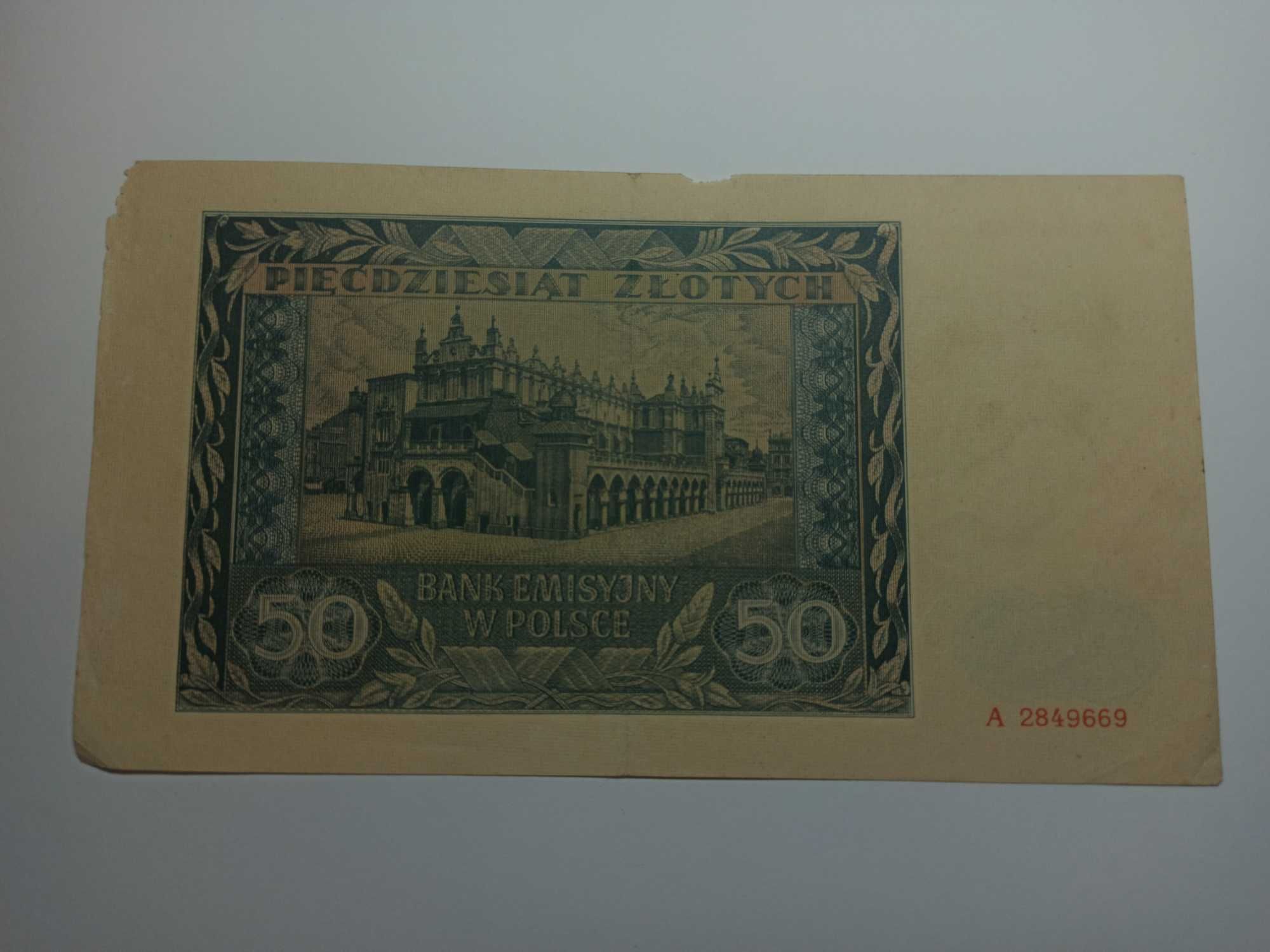 50 złotych 1941 r.