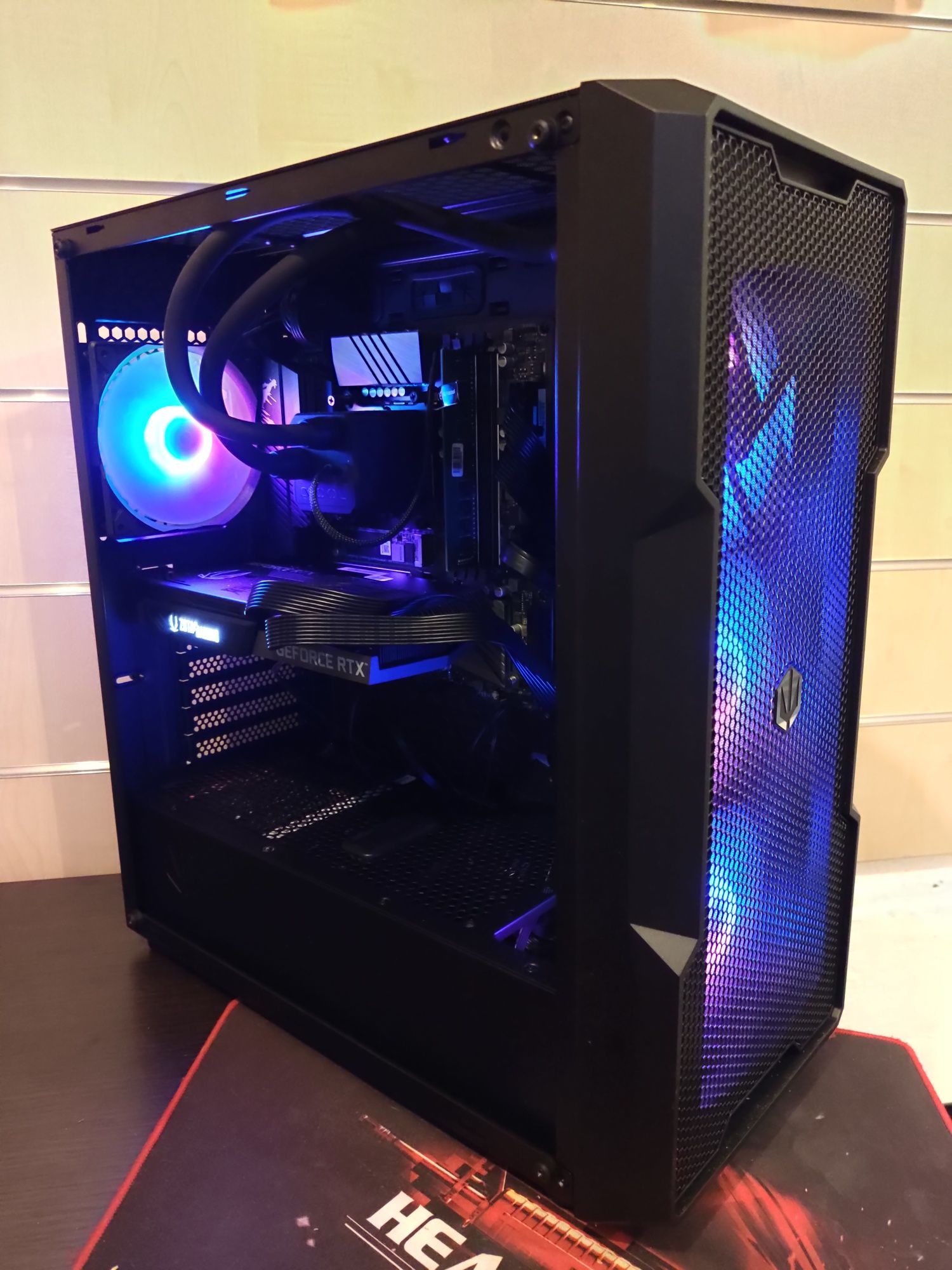 5 7600x,LED Komputer do gier,16GB DDR5,RTX 4070, 2 TB SSD,Win 11 Pro