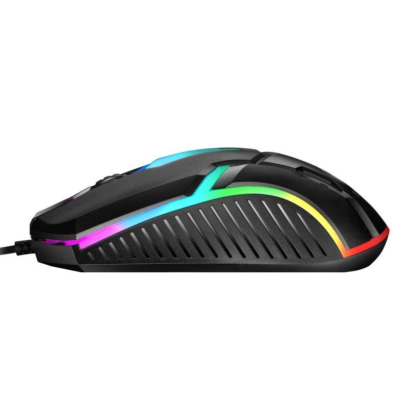 Rato Gaming Ergonómico Luminoso 2000dpi usb com fio