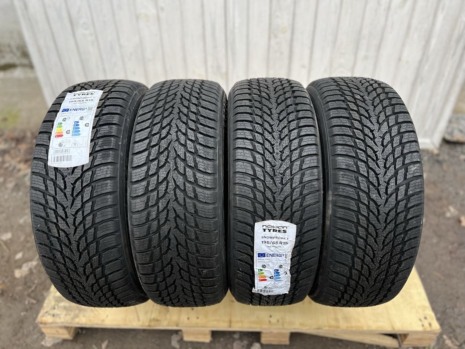 Топові шини‼️195/65 R15 Nokian Snowproof1 91T