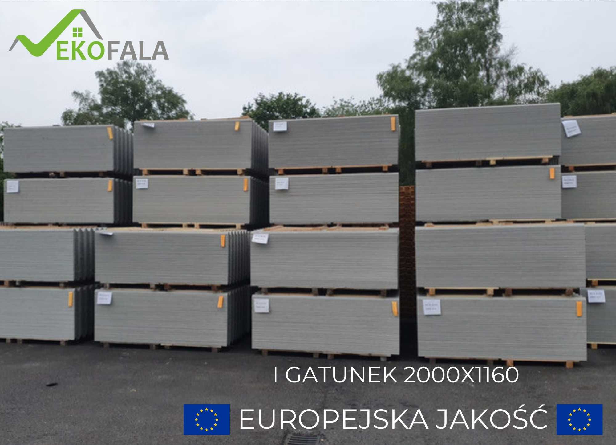 Ekofala -NIE Eurofala /Dachy AGRO płyta włókno cementowa 24,99m2 TANIO