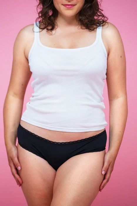 Idealni majtki menstruacyjni z bawełny 2 szt rozmiar M