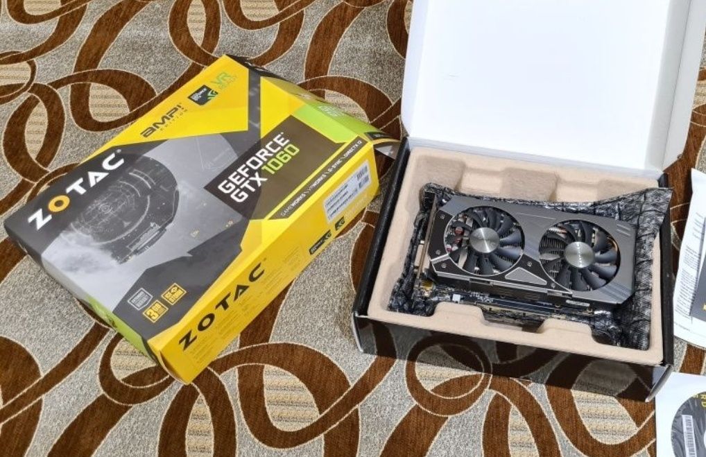 Вентилятори Кулери від Відеокарти Zotac AMP GeForce Nvidia GTX 1060