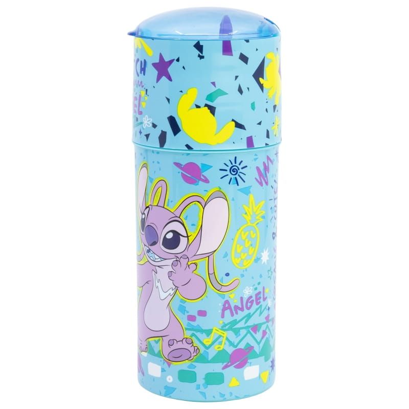 Śniadaniówka pojemnik trzy komory lunch box +bidon Stitch