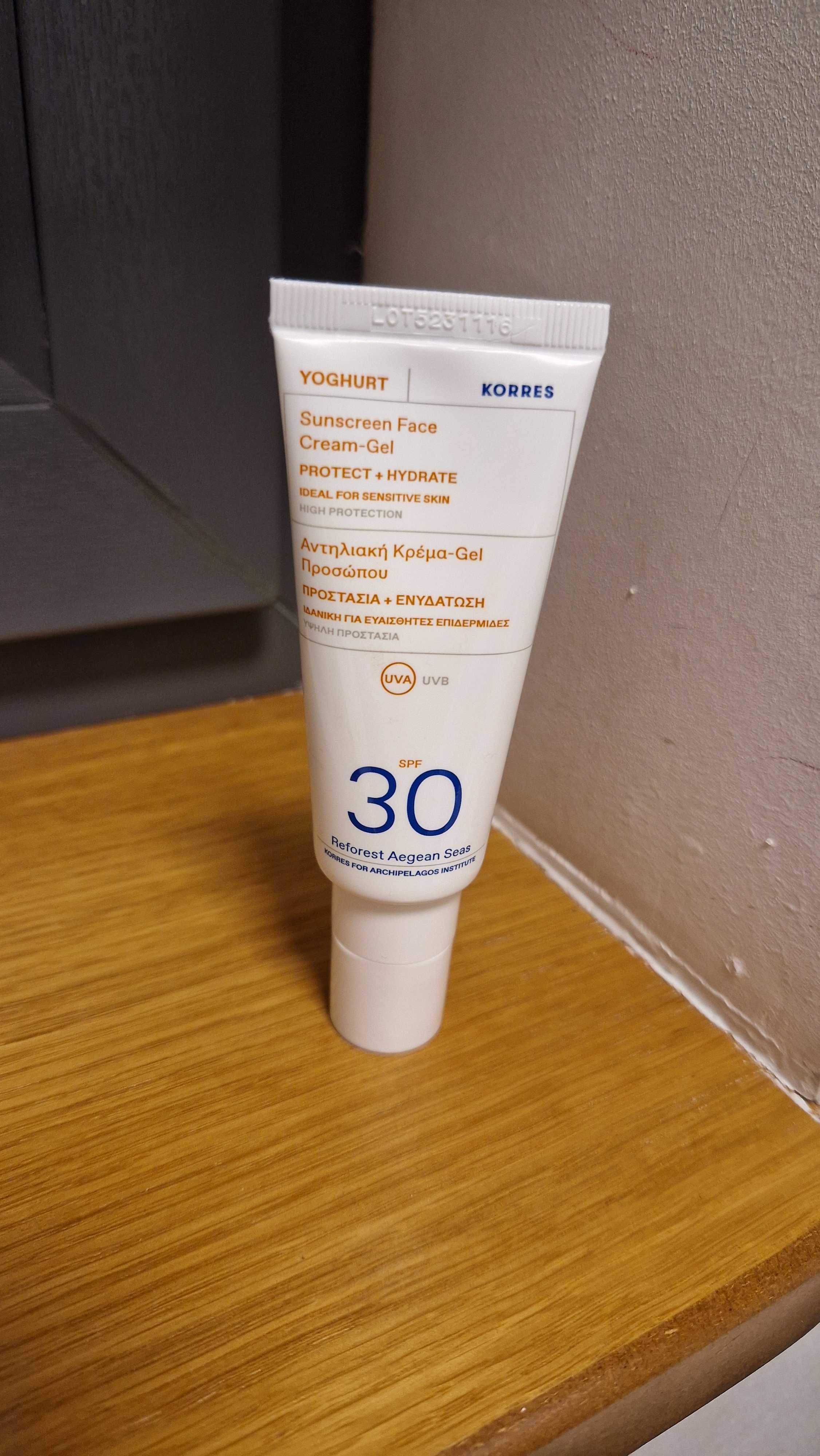 SPF 30 Korres Yoghurt