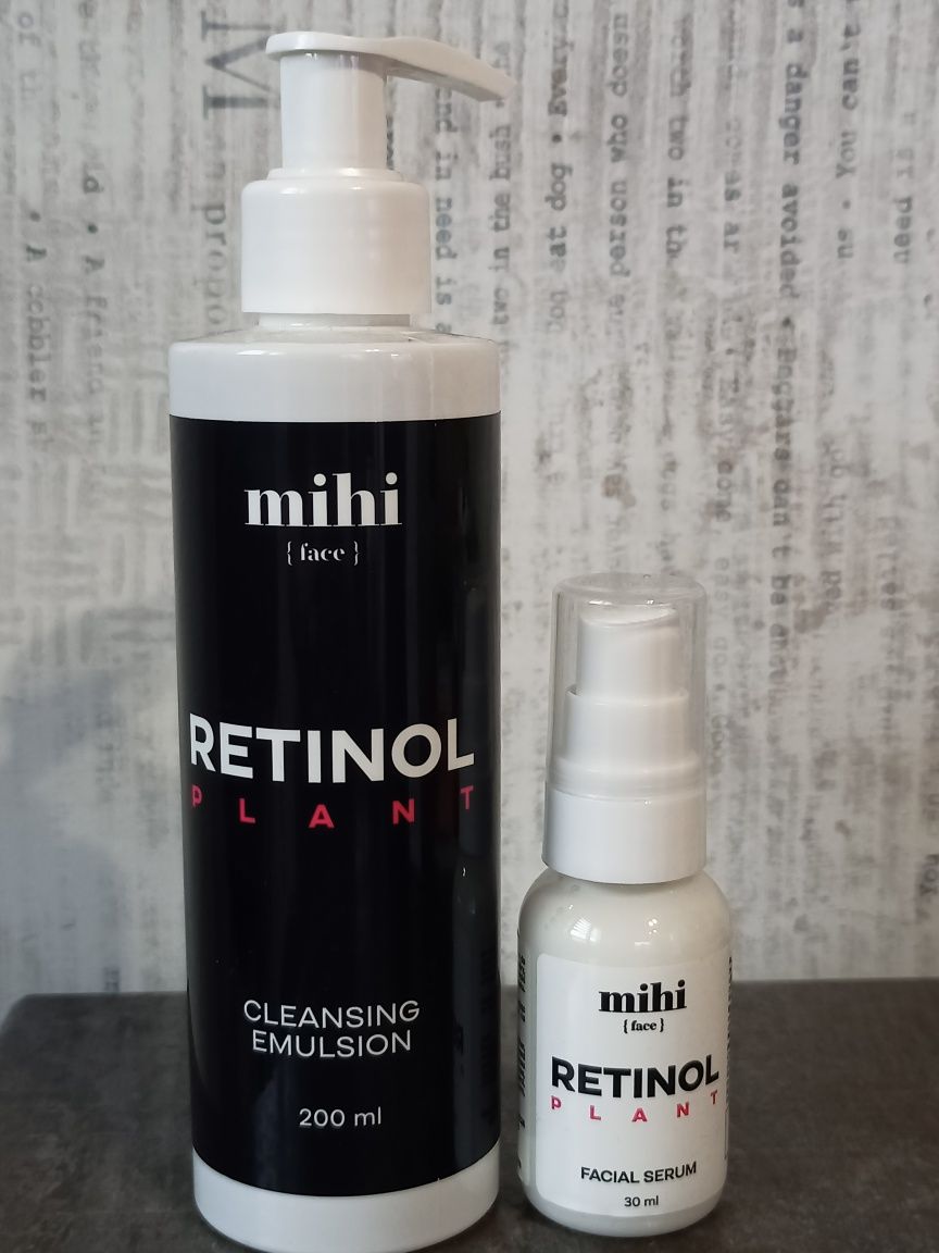 Mihi zestaw Retinol Plant  serum+ emulsja