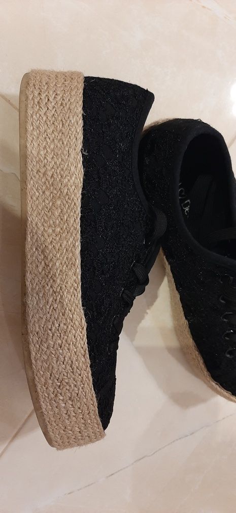 Półbuty espadryle 36