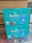 2 kartony chusteczki pampers clean fresh