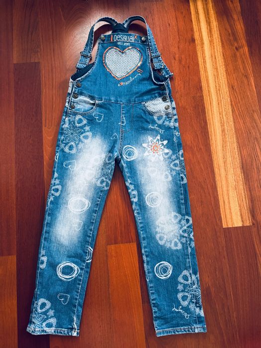 Jeansowe ogrodniczki Desiqual, 7+