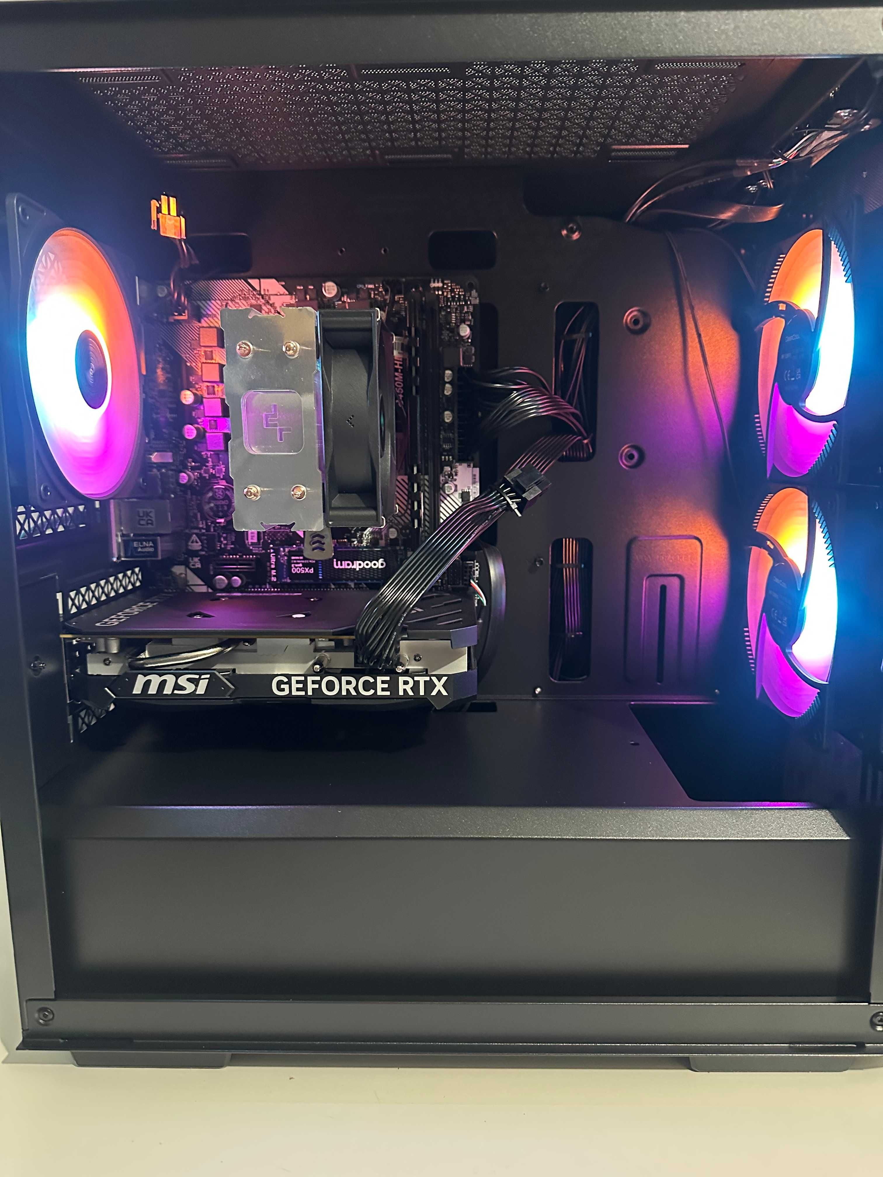 Komputer gamingowy Ryzen 5 3600 RTX 4060 1TB 16GB FV23% Gwarancja 24M