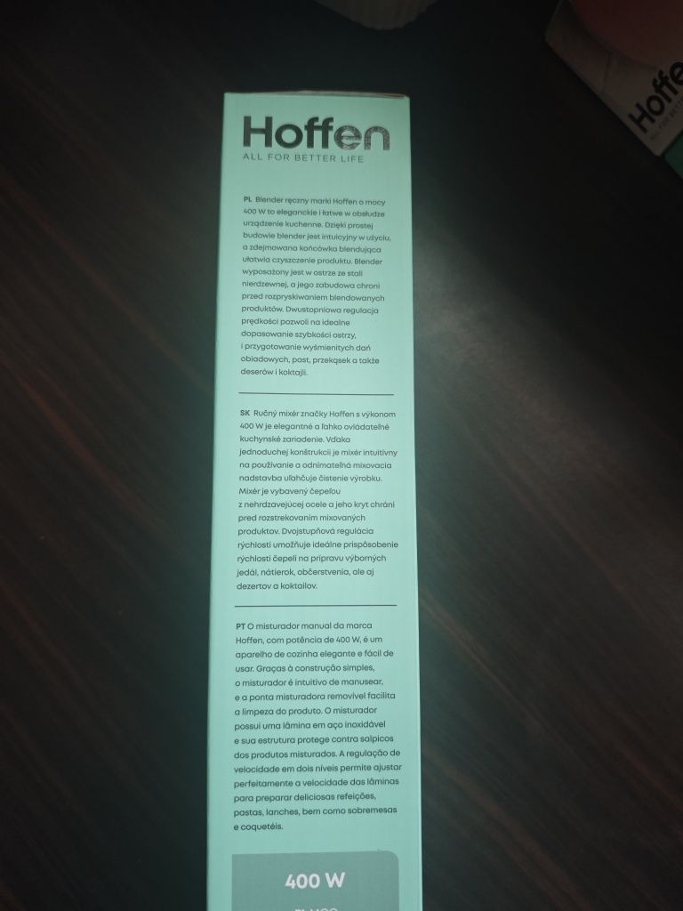 Mikser ręczny blender Hoffen nowy